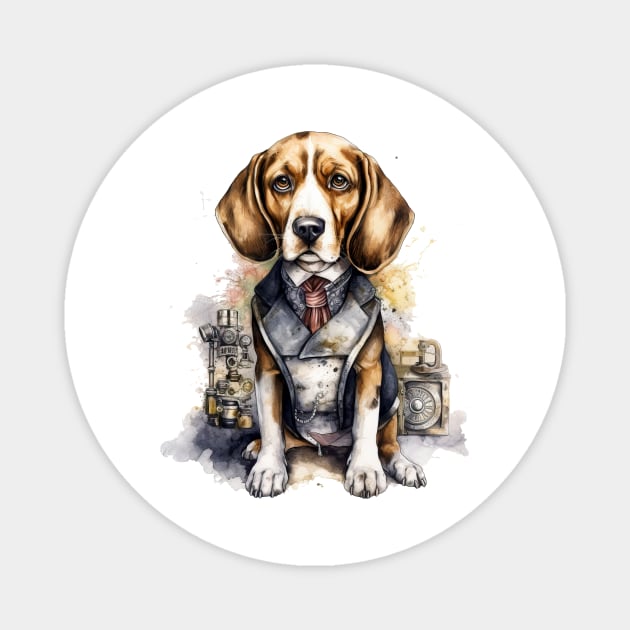 Beagle Magnet by erzebeth